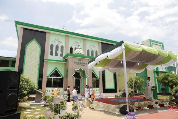  Resmikan Masjid Al Amilin MTSN 2 Medan, Musa Rajekshah : Saatnya Rawat dan Makmurkan Masjid